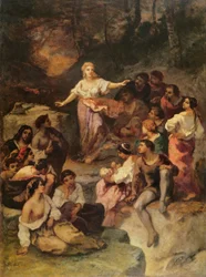 Campement de gitans, 1848